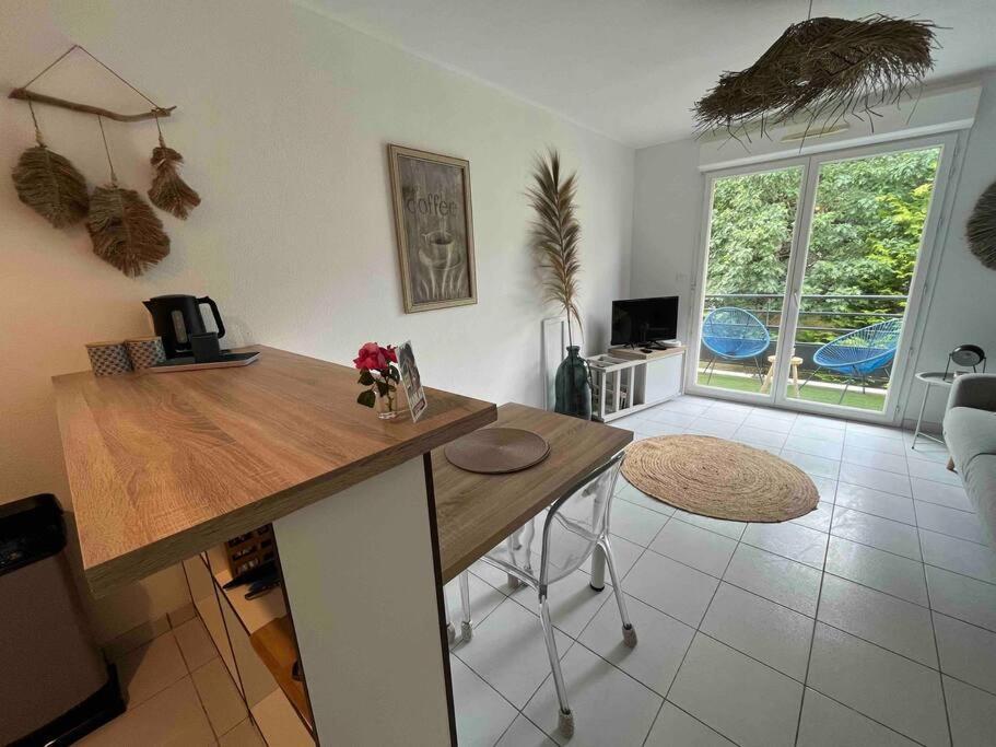 Appartement Cosy, Calme, Lumineux, Balcon, Parking Sarlat Exterior foto